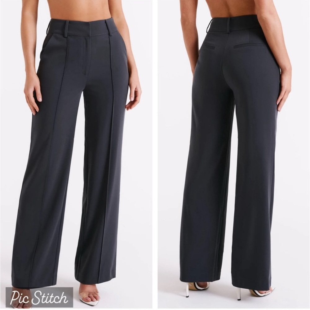 MESHKI Lisa High Waist Suiting Trousers